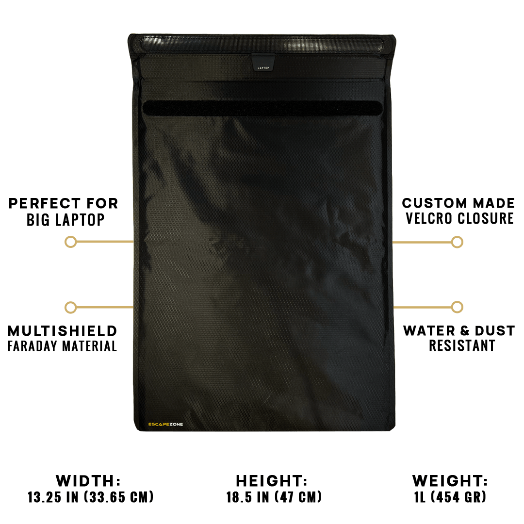 EscapeZone – Premium Laptop Faraday Bag