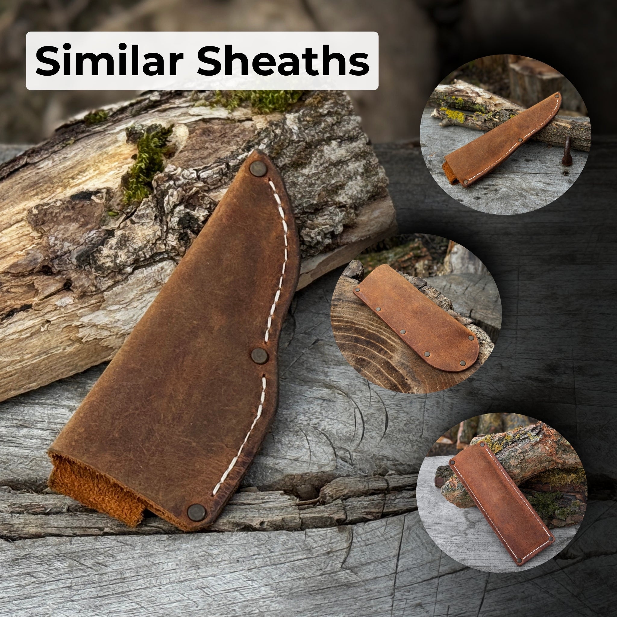 Universal Leather Knife Sheath