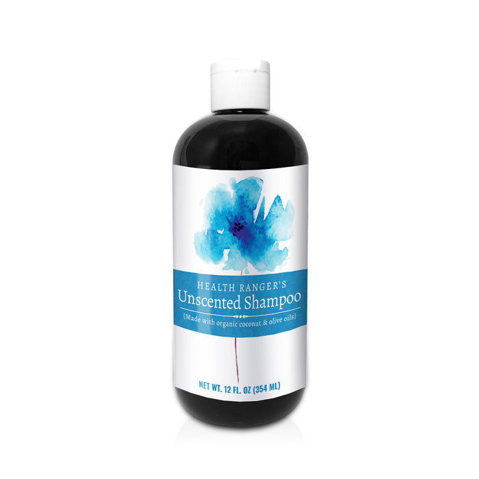 Health Ranger's Unscented Shampoo 12 oz
