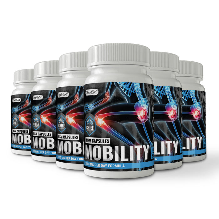 OptiMSM Capsules for Joint Health 1000mg 60Caps (6-Pack)
