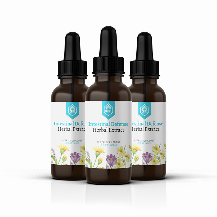 Intestinal Defense Herbal Extract 2fl oz (60ml) (3-Pack)