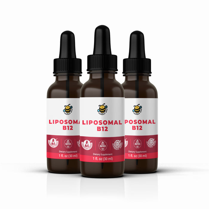 Liposomal Vitamin B12 1 fl. oz (30ml) (3-Pack)