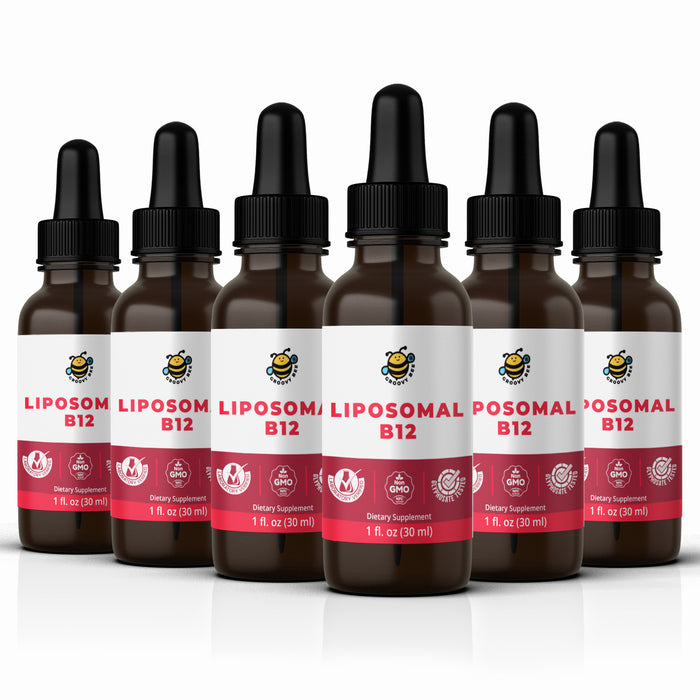 Liposomal Vitamin B12 1 fl. oz (30ml) (6-Pack)