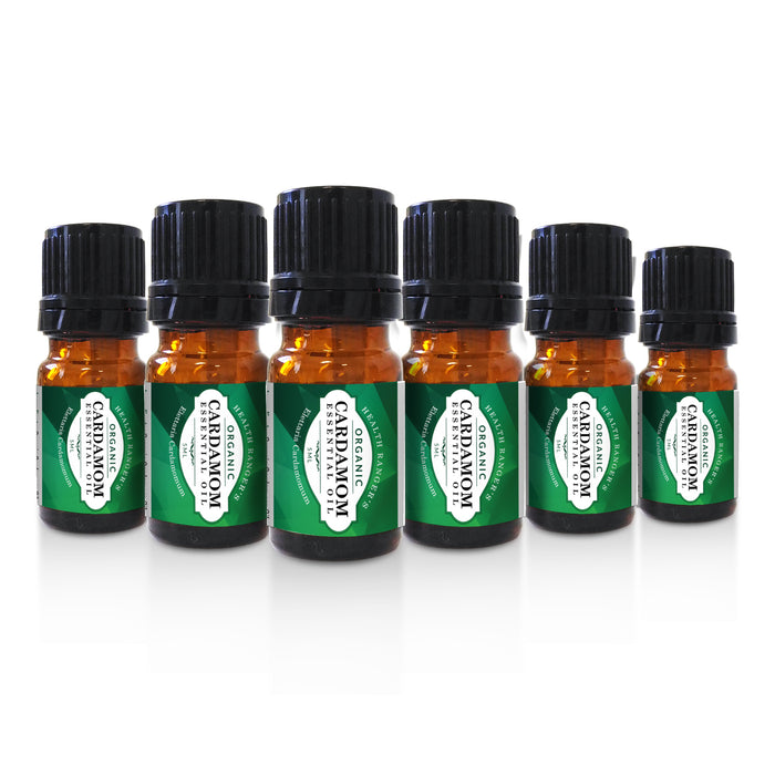 Organic Cardamom Essential Oil (5ml) (6-Pack)