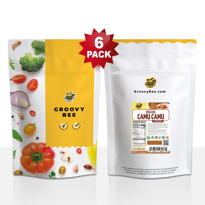 Organic Camu Camu Powder 12oz (340g) (6-Pack)