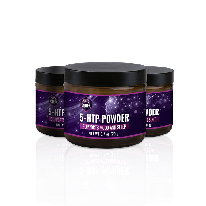 5-HTP Powder 0.7 oz (20 g) (3-Pack)