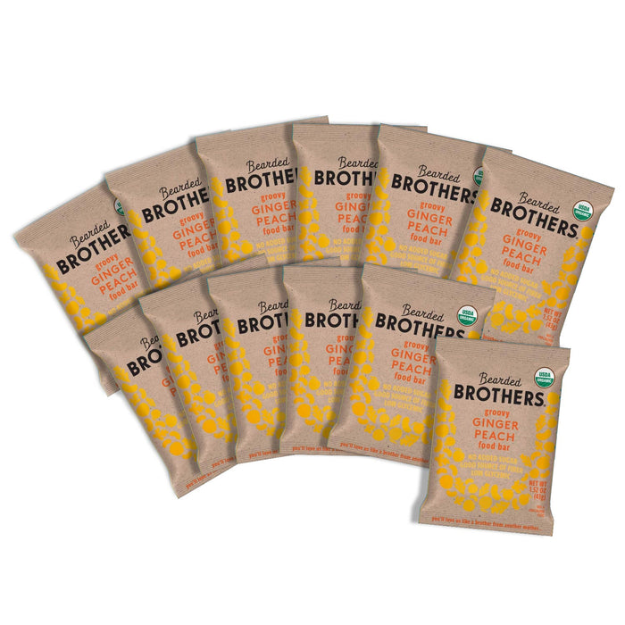Fabulous Ginger Peach Energy Bars (12 Pack)