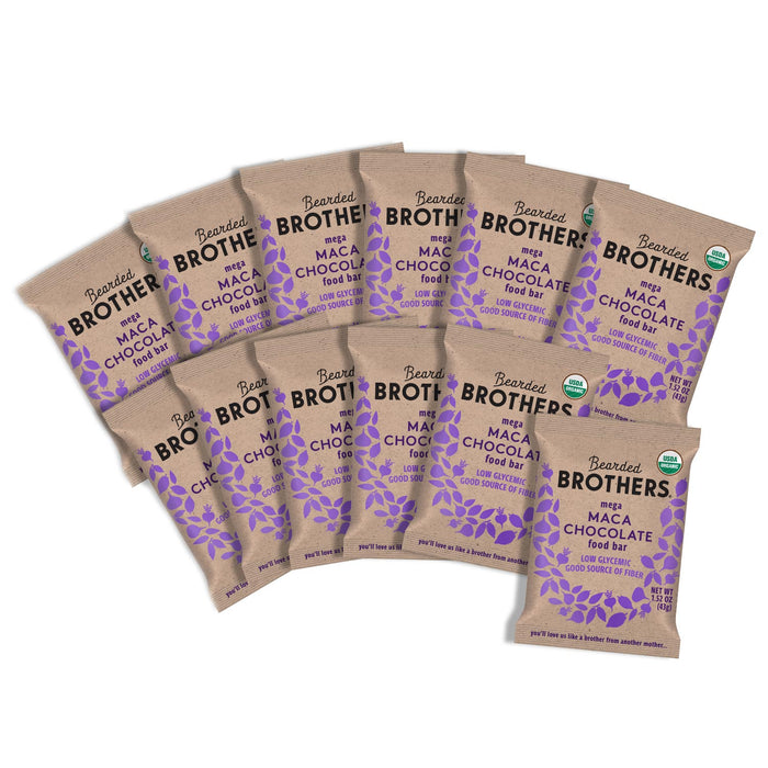 Mega Maca Chocolate Energy Bars (12 Pack)