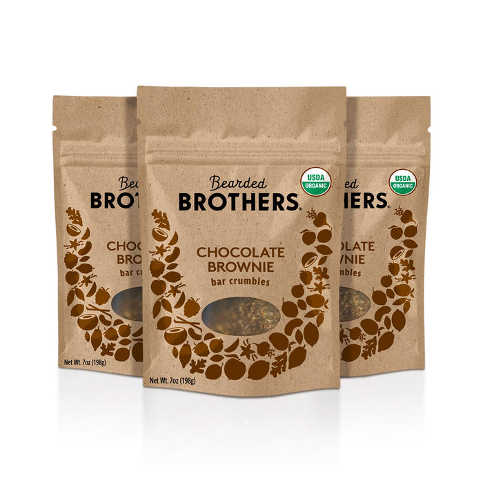 Chocolate Brownie Bar Crumbles (3-Pack)