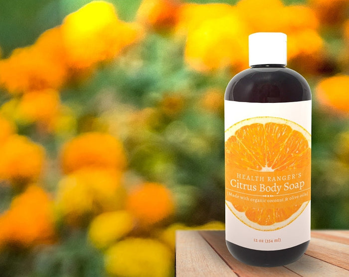 Health Ranger's Citrus Body Soap 12oz