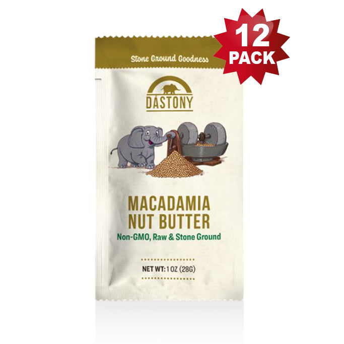 Dastony Stone Ground Macadamia Nut Butter (12-Pack)