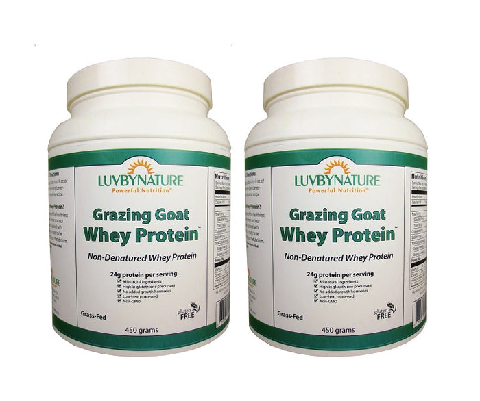 Grazing Goat Whey Protein 450g (2-Pack)