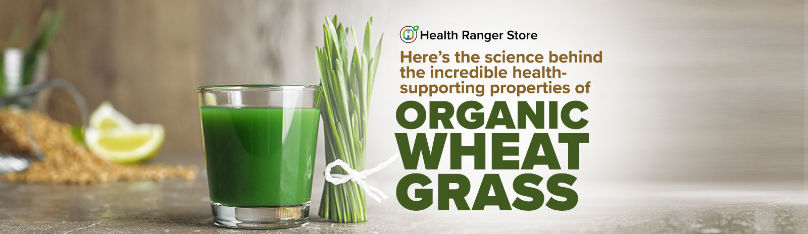 Here’s the science behind the incredible health-supporting properties of organic wheat grass powder