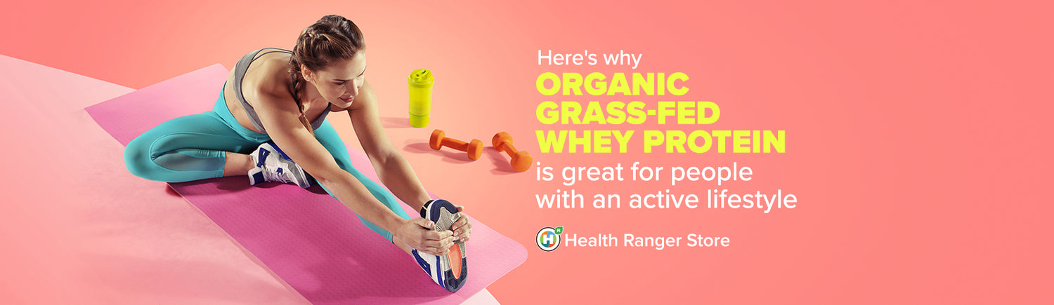 Why organic grass-fed whey protein is great for people with an active lifestyle