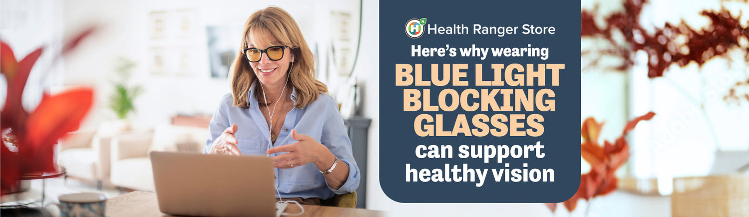 Here’s why wearing Blue Light Blocking Glasses can support healthy vision