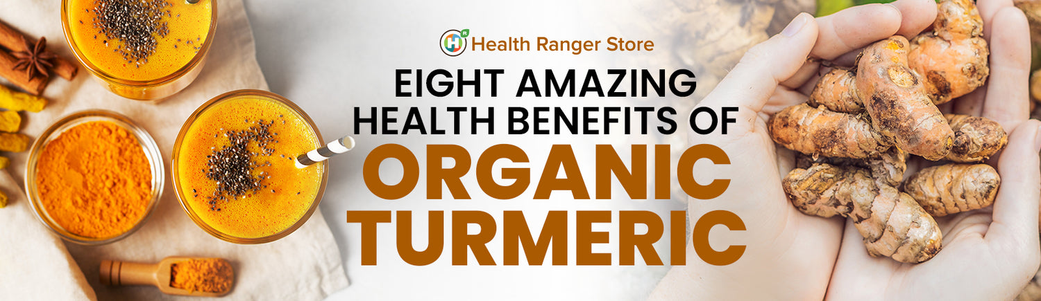 The AMAZING health benefits of organic turmeric