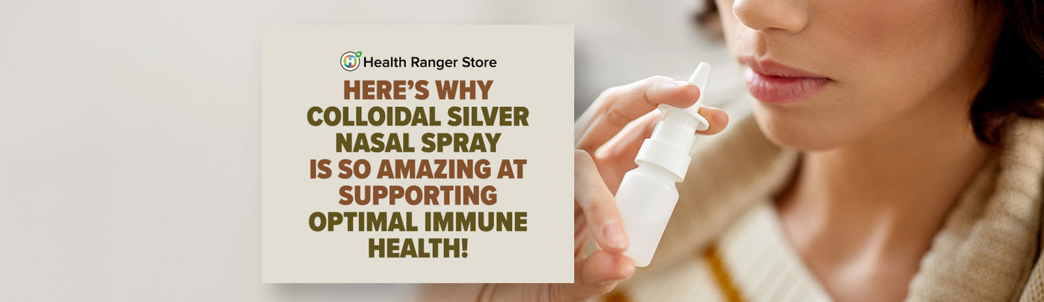 Here’s why Colloidal Silver Nasal Spray is great for supporting optimal immune health