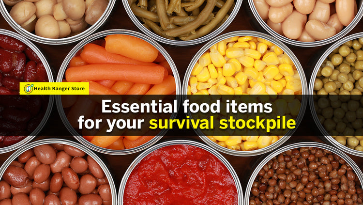 61 Essential food items for your survival stockpile – Health Ranger Store