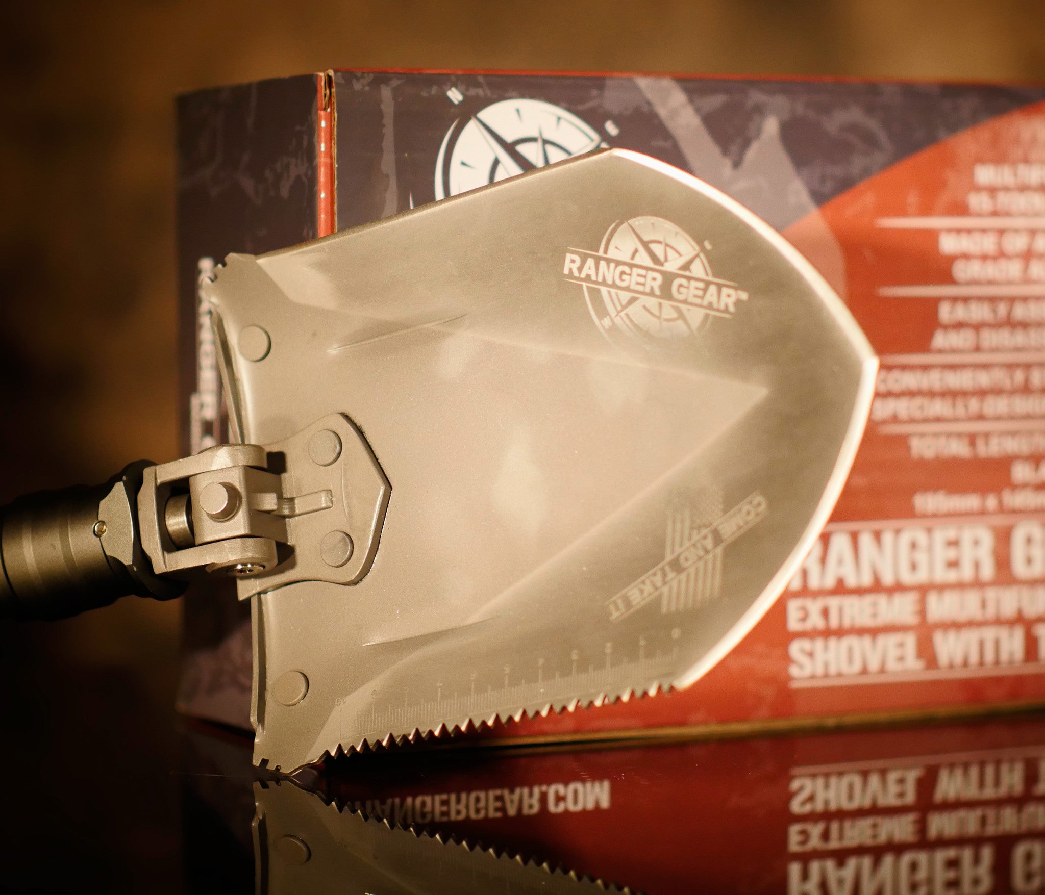 See my amazing Ranger Gear survival shovel in action: VIDEO