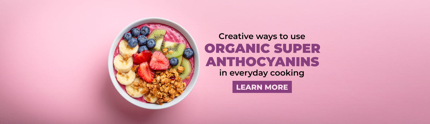 Creative ways to use Organic Super Anthocyanins Powder in everyday cooking*