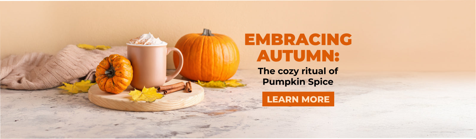 Embracing autumn: The cozy ritual of Pumpkin Spice
