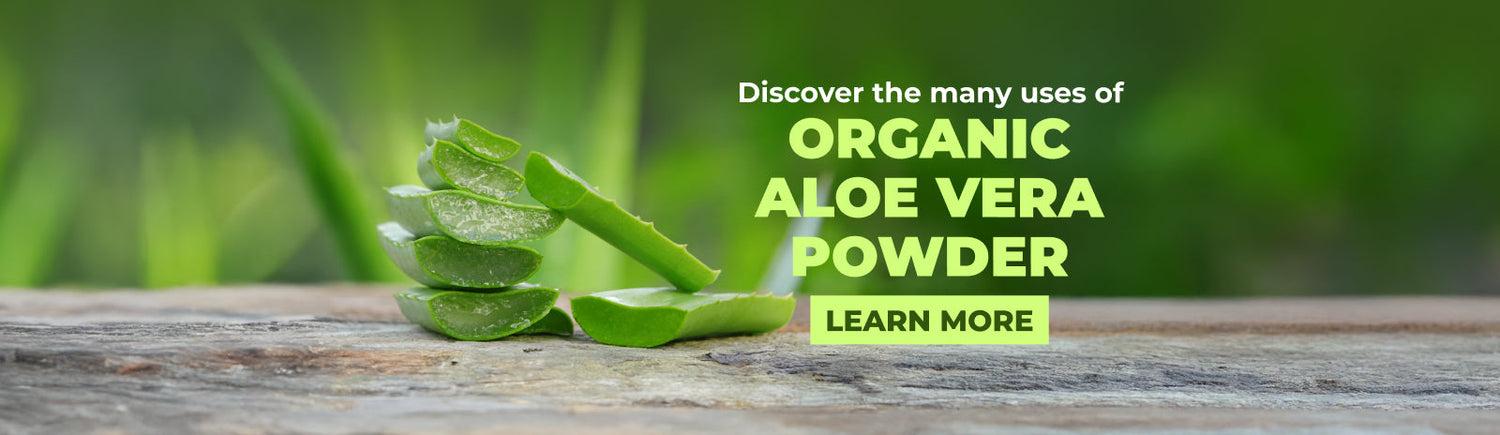 Exploring the many uses of Organic Aloe Vera Powder