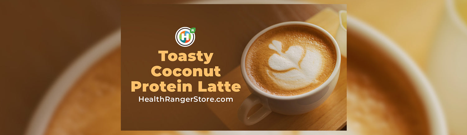 Toasty Coconut Protein Latte