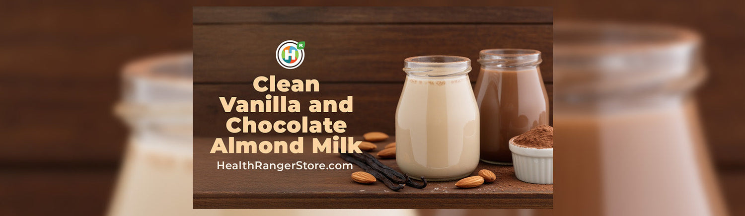 CLEAN Vanilla and Chocolate Almond Milk