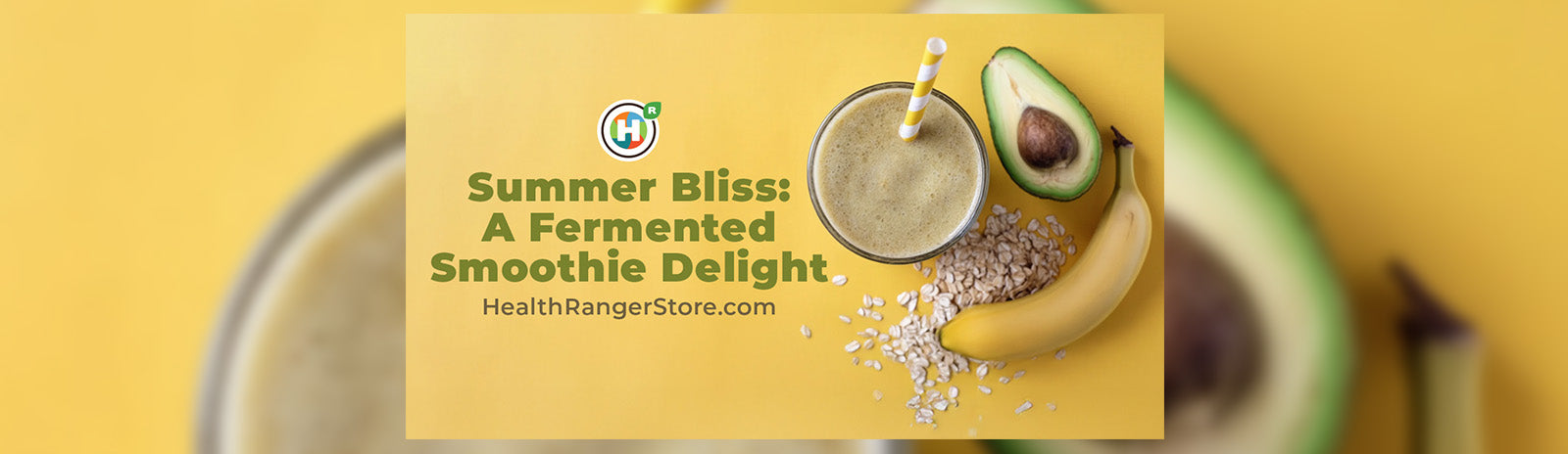 Summer Bliss: A Fermented Smoothie Delight