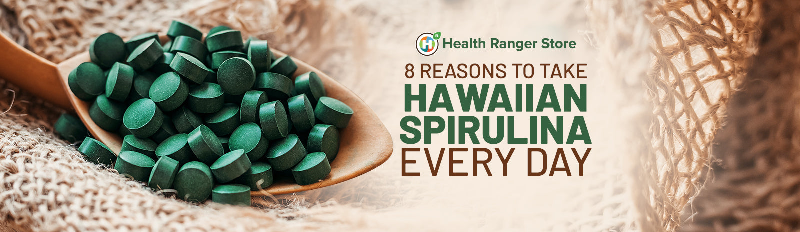 8 Reasons to take Hawaiian Spirulina every day
