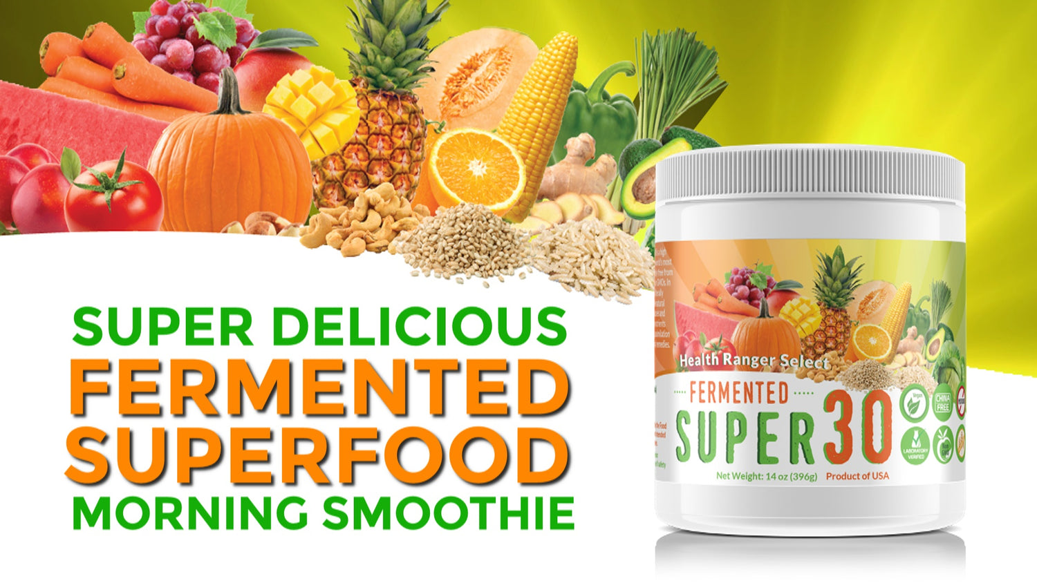 Super Delicious Fermented Superfood Morning Smoothie