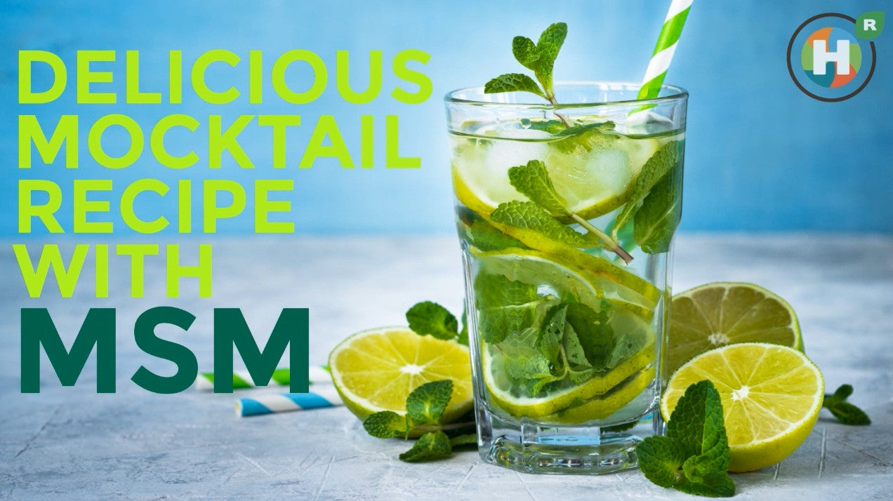 Delicious Mocktail Recipe with MSM