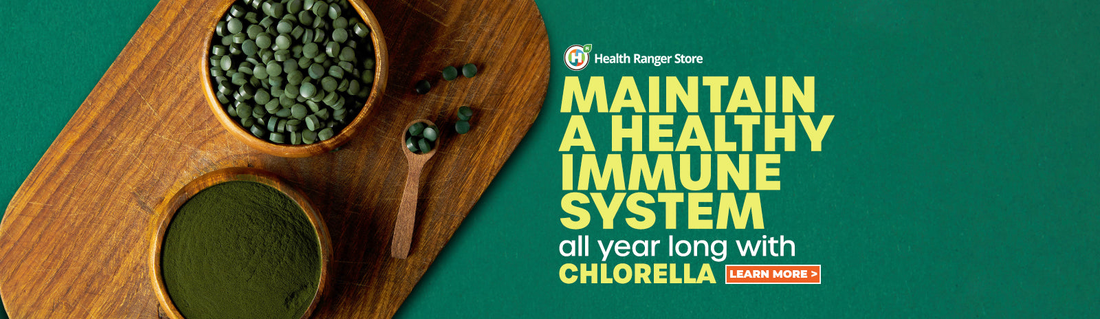 Maintain a healthy immune system all year long with chlorella