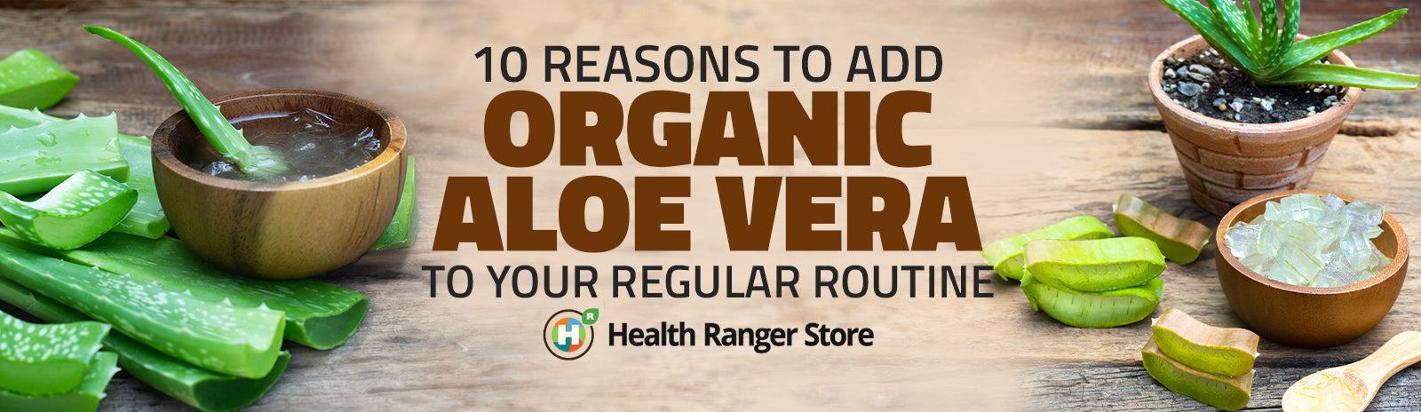 Top 10 reasons to add organic Aloe vera to your regular diet