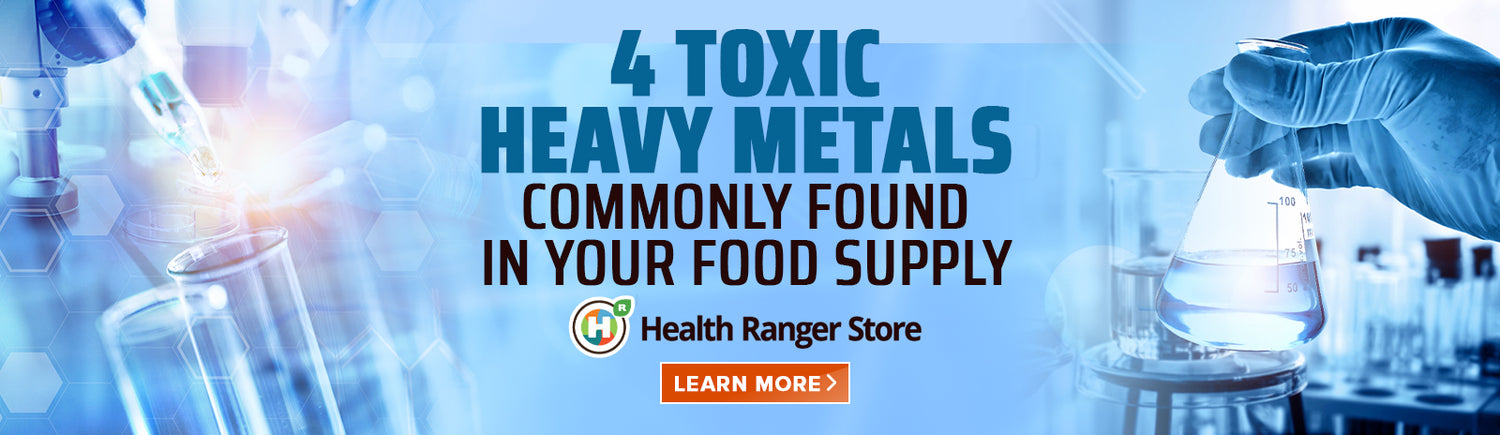 Watch out for these 4 toxic heavy metals in your food supply
