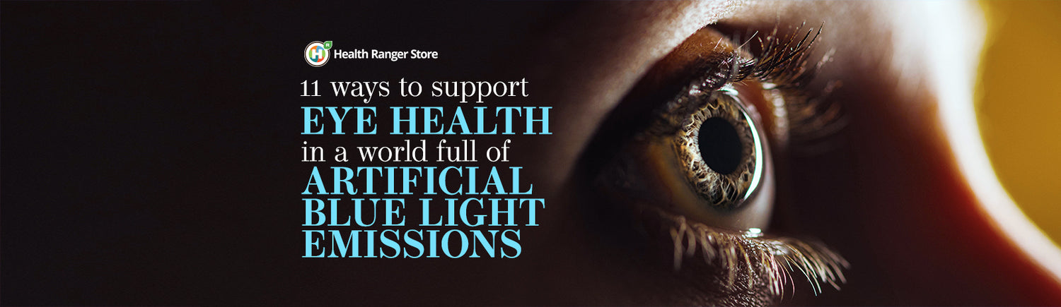 Did you know that exposure to artificial blue light takes a toll on your eyes?