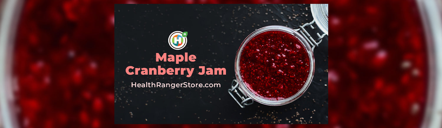 Maple Cranberry Jam