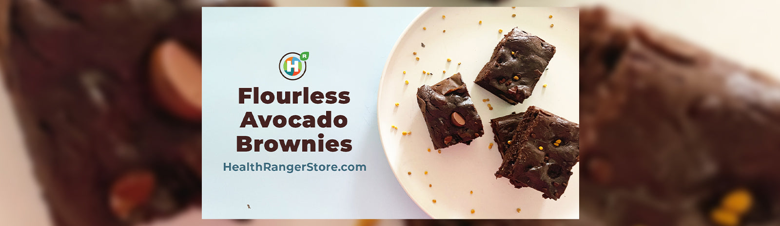 Flourless Avocado Brownies