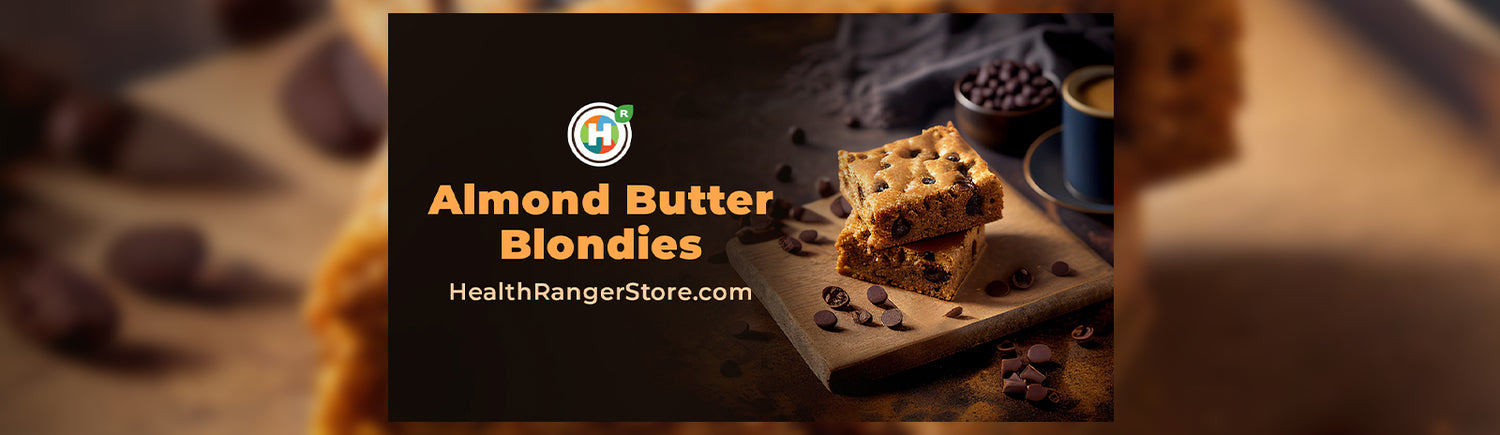 Almond Butter Blondies