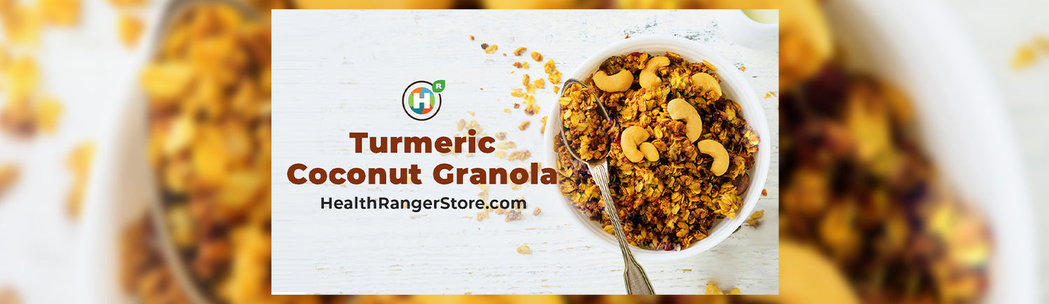 Turmeric Coconut Granola