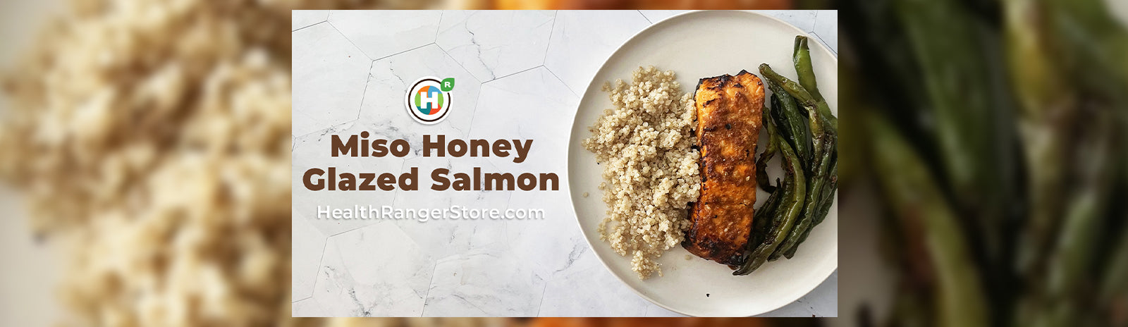 Miso Honey Glazed Salmon