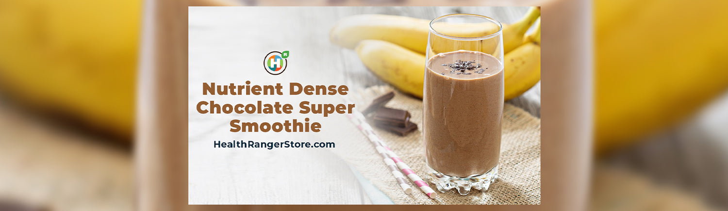 Nutrient Dense Chocolate Super Smoothie