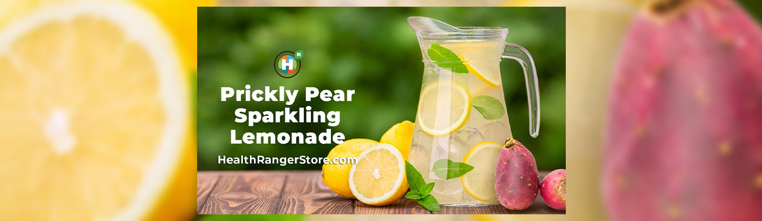 Prickly Pear Sparkling Lemonade