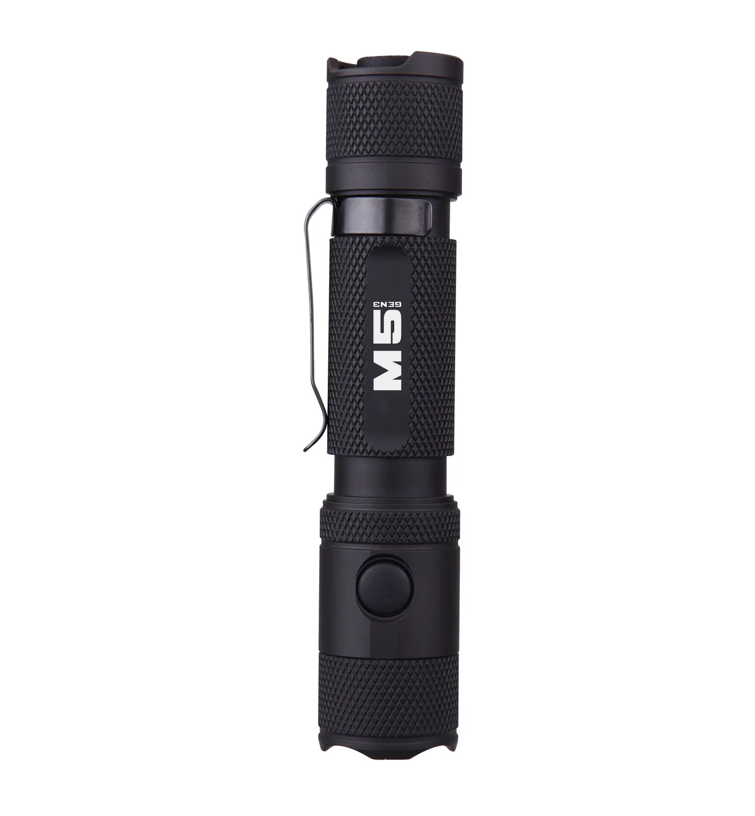 Powertac M5 Gen3 Tactical EDC Flashlight | 2030LM Super Bright | Auto-Magnetic Charge | IPX8 Waterproof &amp; 2M Drop Resistant | 1-Inch Picatinny Mount Compatible