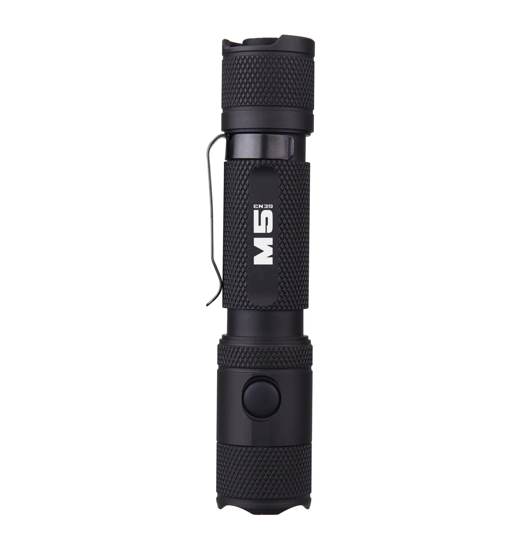 Powertac M5 Gen3 Tactical EDC Flashlight | 2030LM Super Bright | Auto-Magnetic Charge | IPX8 Waterproof &amp; 2M Drop Resistant | 1-Inch Picatinny Mount Compatible