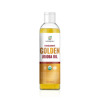 Organic Golden Jojoba Oil 4 fl oz (118ml)