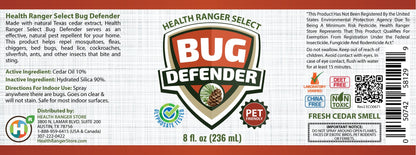 DEET-Free Bug Defender 8oz (236ml)