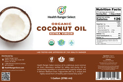 Organic Extra Virgin Coconut Oil, 1 Gallon