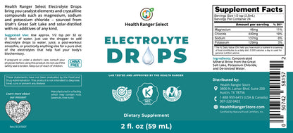 Electrolyte Drops 2 fl oz (59ml)