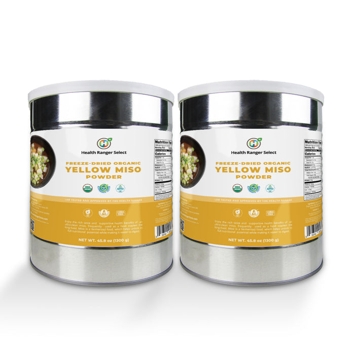 Freeze Dried Organic Yellow Miso Powder 1300g #10 can (2-Pack)